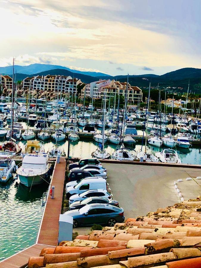 Petit Cocon Magnifique Vue Sur Marina Dans Le Golfe De Saint Tropez Cogolin Exterior foto
