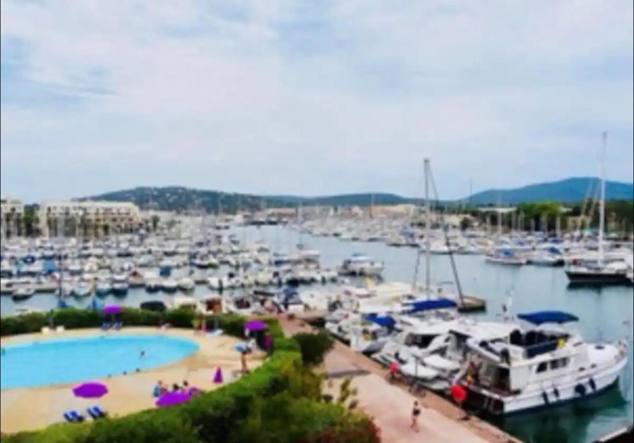 Petit Cocon Magnifique Vue Sur Marina Dans Le Golfe De Saint Tropez Cogolin Exterior foto